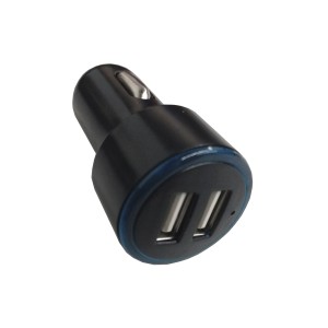 Mini Carregador Veicular Tomada USB Duplo Acendedor 3.1A