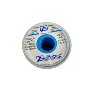 Solda Alfatec RA Resinosa 60x40 500g Fio 1.0mm