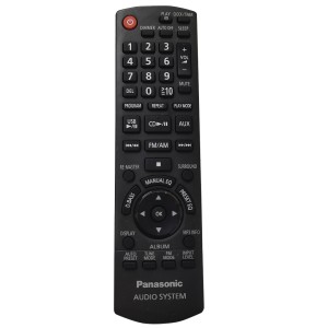 Controle Remoto Som Panasonic N2QAYB000500 SA-AKX10 SC-AKX10 SC-AKX10EB-K SC-AKX30 SN