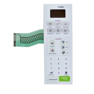 Membrana Teclado Microondas Compatível Consul CMW20